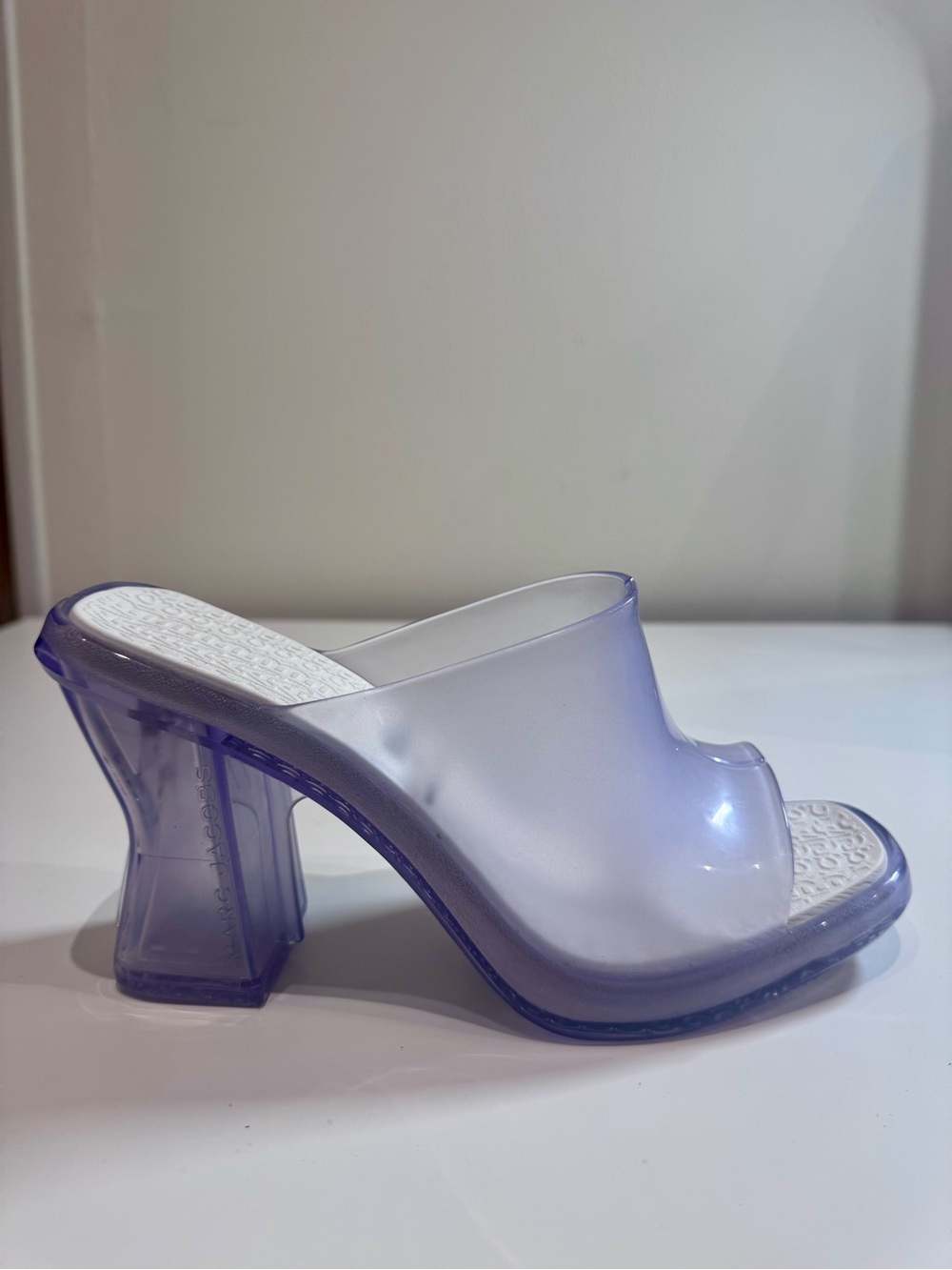 Melissa X Marc Jacobs Translucent Mule Heels - Women